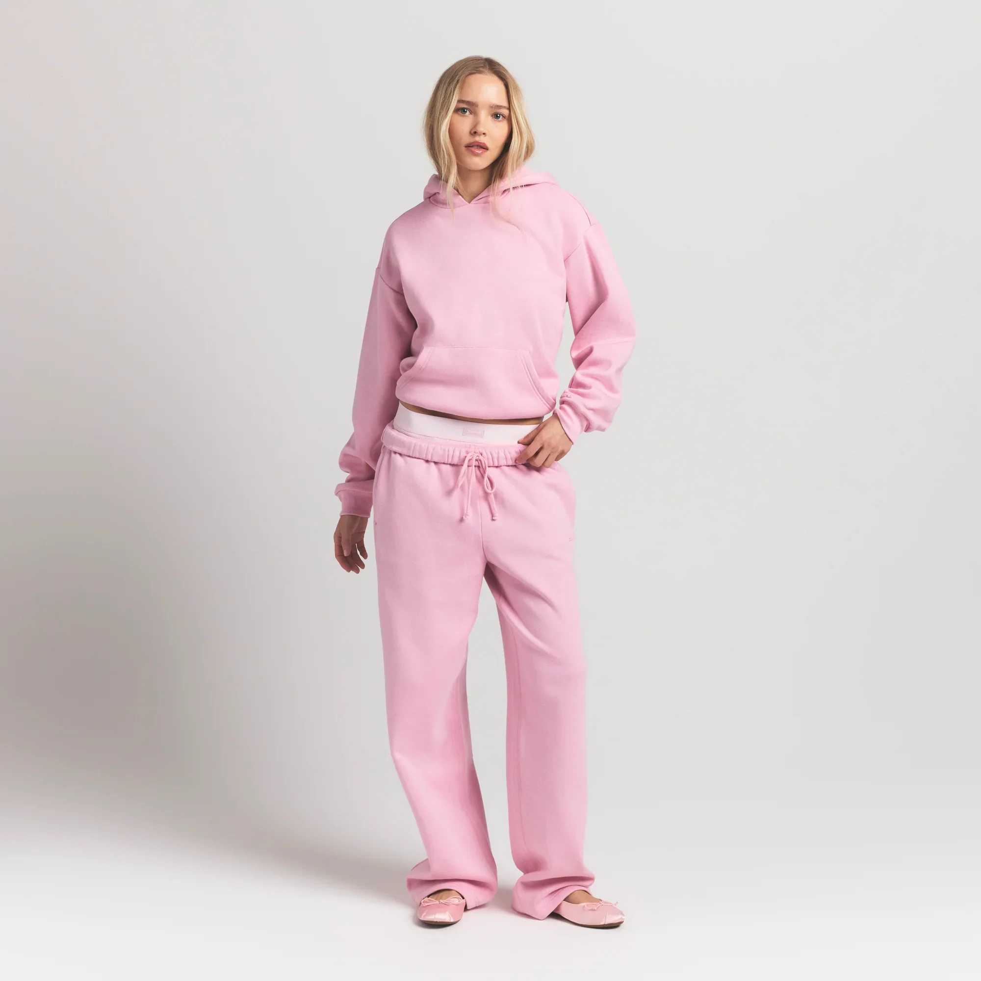 COTTON FLEECE CLASSIC HOODIE | HALITE - Image 2