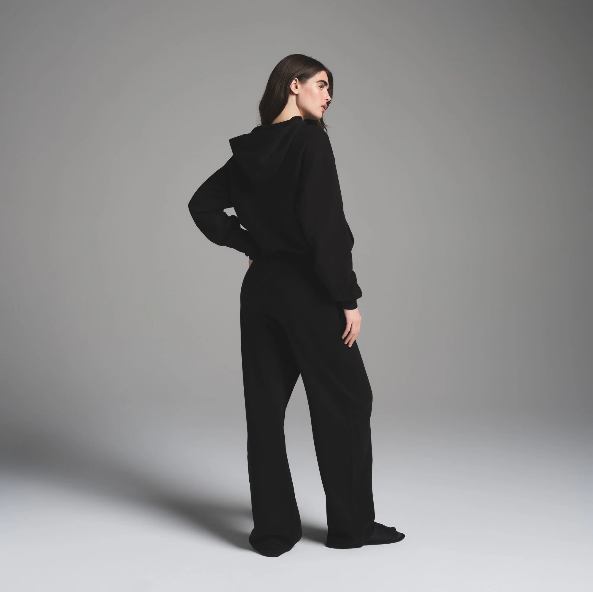 COTTON FLEECE CLASSIC HOODIE | ONYX - Image 5