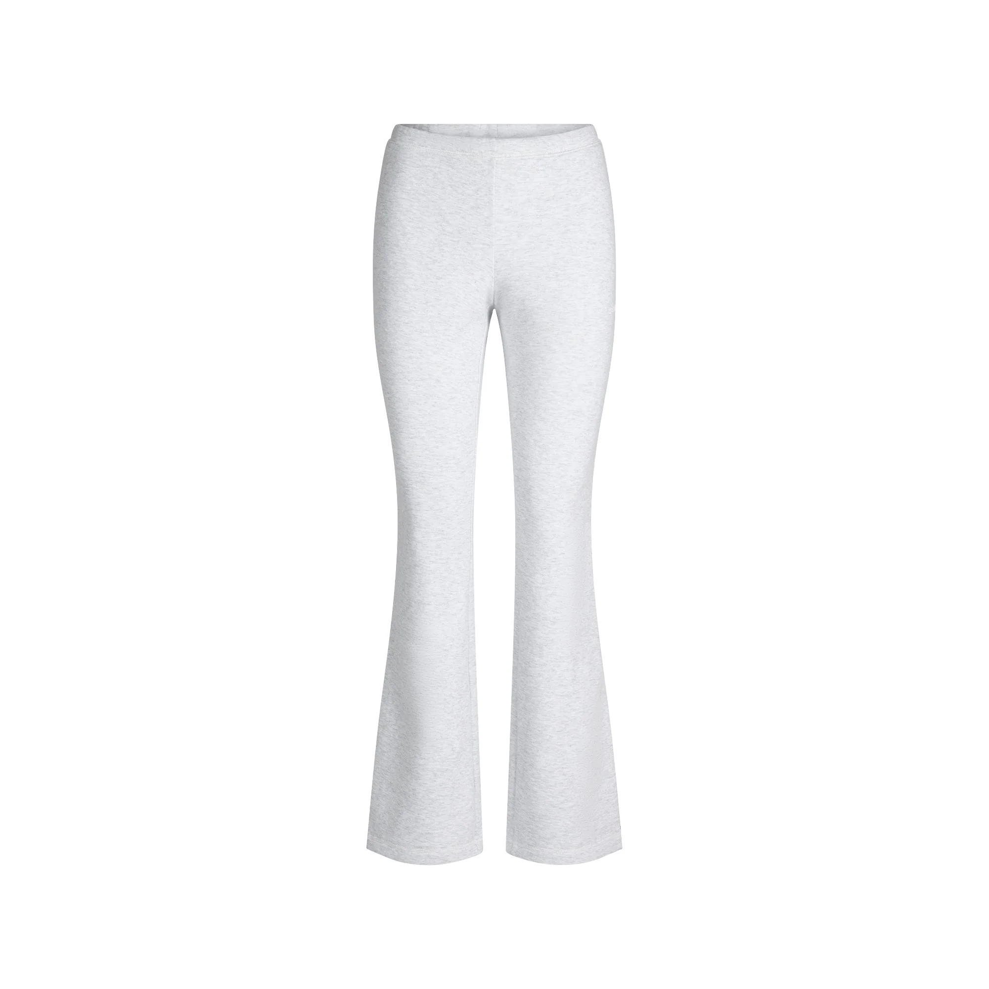 COTTON FLEECE SLIM PANT | LIGHT HEATHER GREY