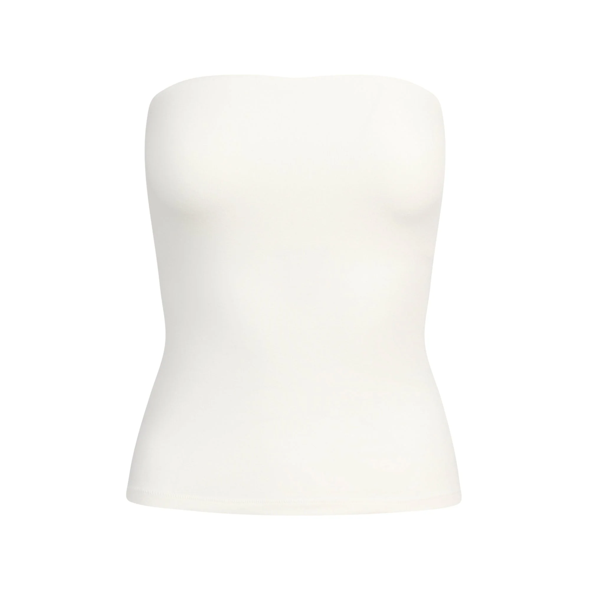 COTTON JERSEY TUBE TOP | MARBLE