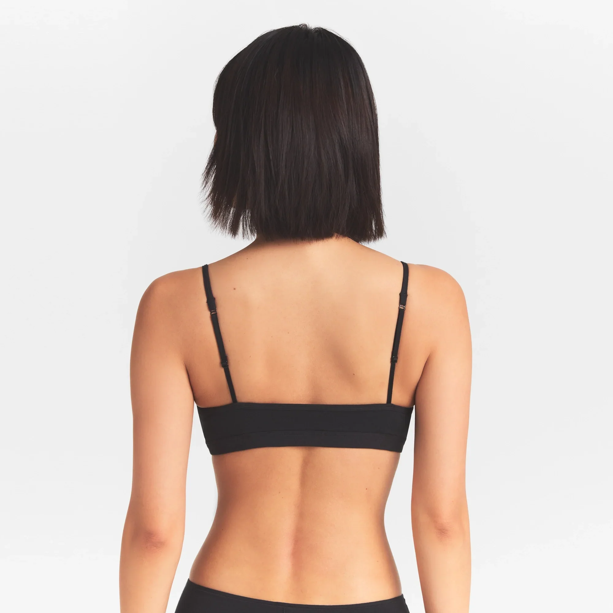 EVERYDAY COTTON SCOOP BRALETTE | ONYX - Image 4