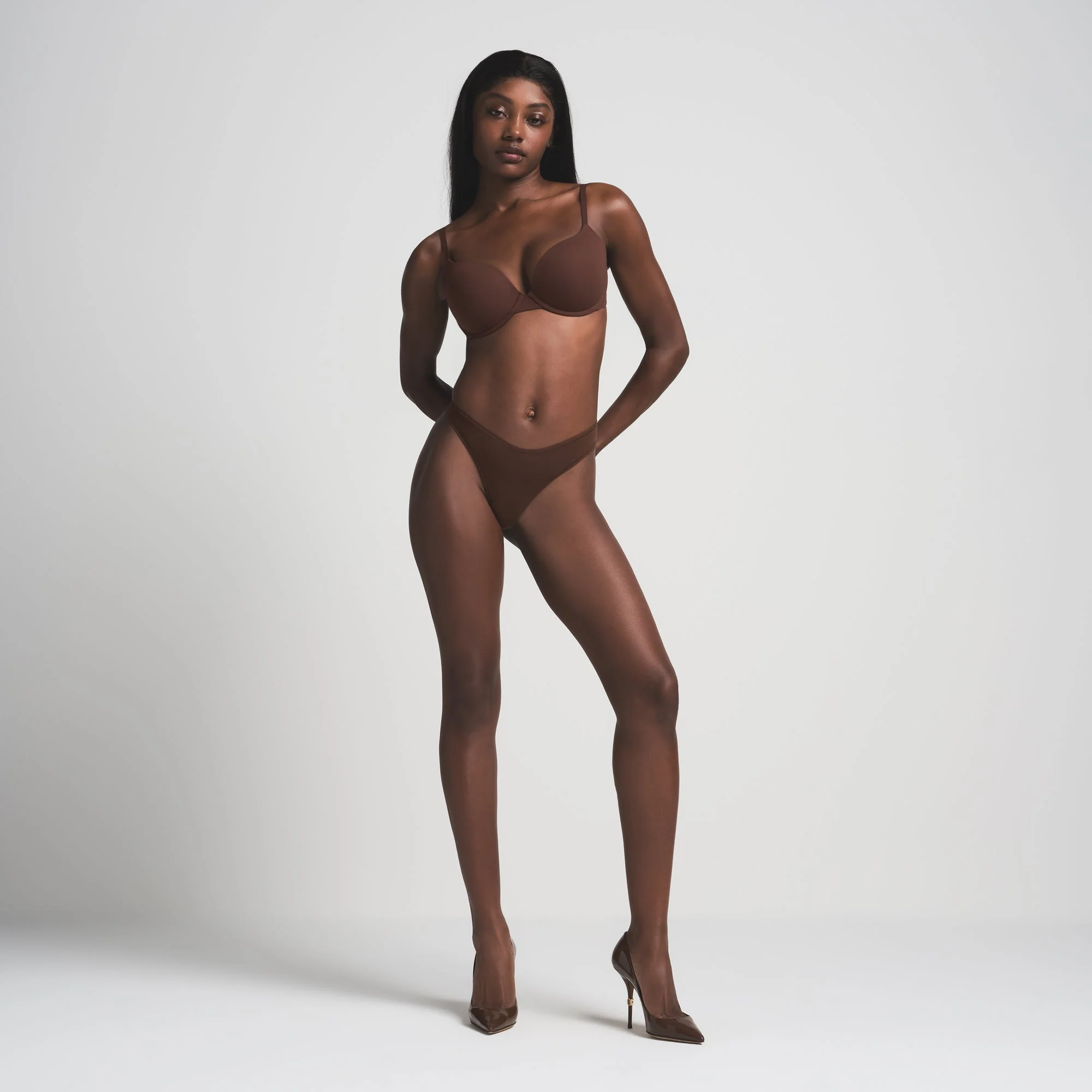FITS EVERYBODY PUSH-UP BRA | COCOA - Image 2