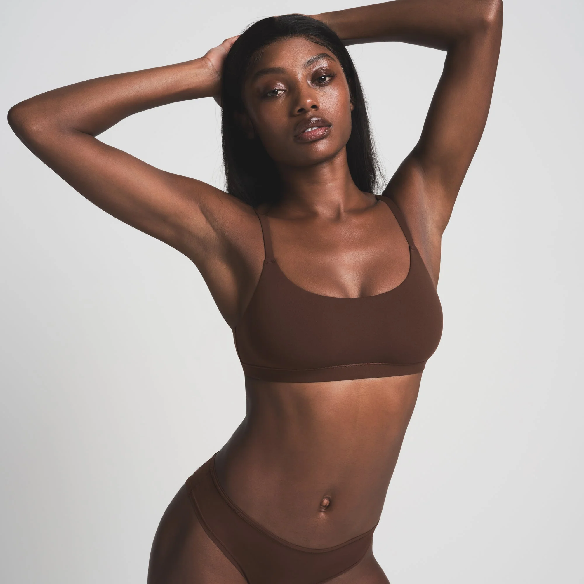 FITS EVERYBODY SCOOP BRALETTE | COCOA - Image 3