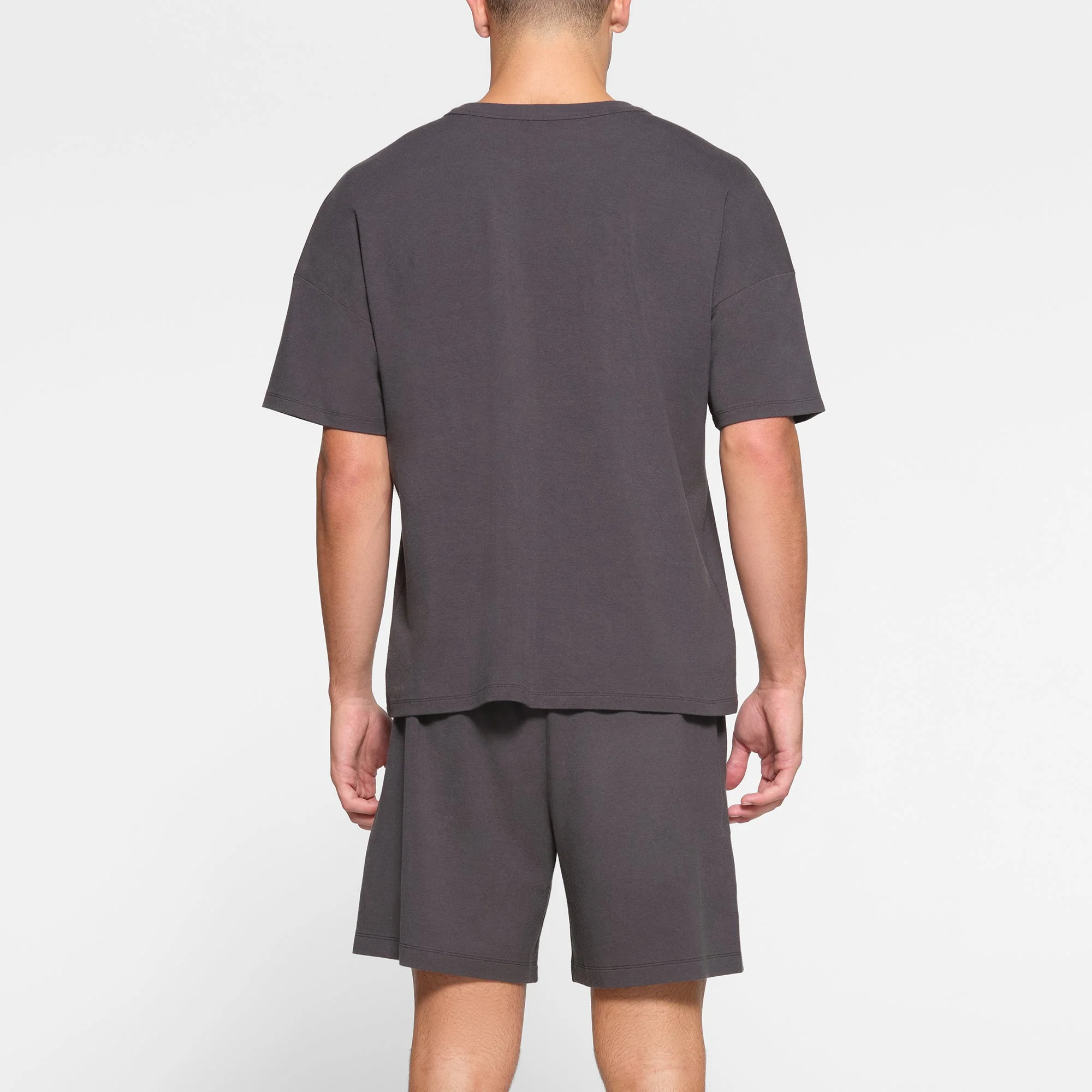 JERSEY LOUNGE MENS OVERSIZED T-SHIRT | ASH - Image 4