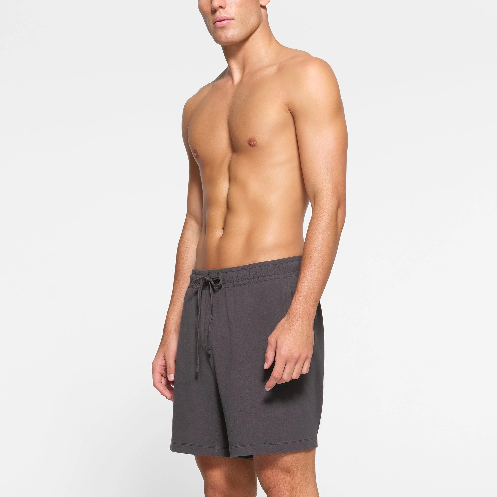JERSEY LOUNGE MENS RELAXED SHORT | ASH - Image 3
