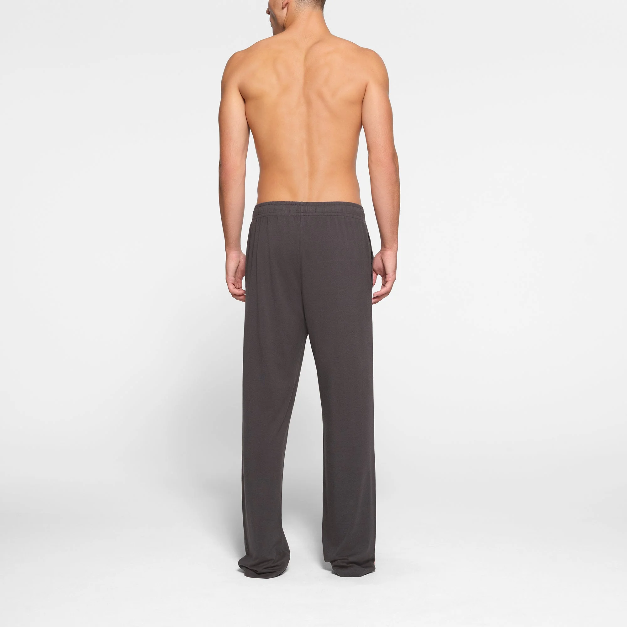 JERSEY LOUNGE MENS RELAXED STRAIGHT LEG PANT | ASH - Image 4
