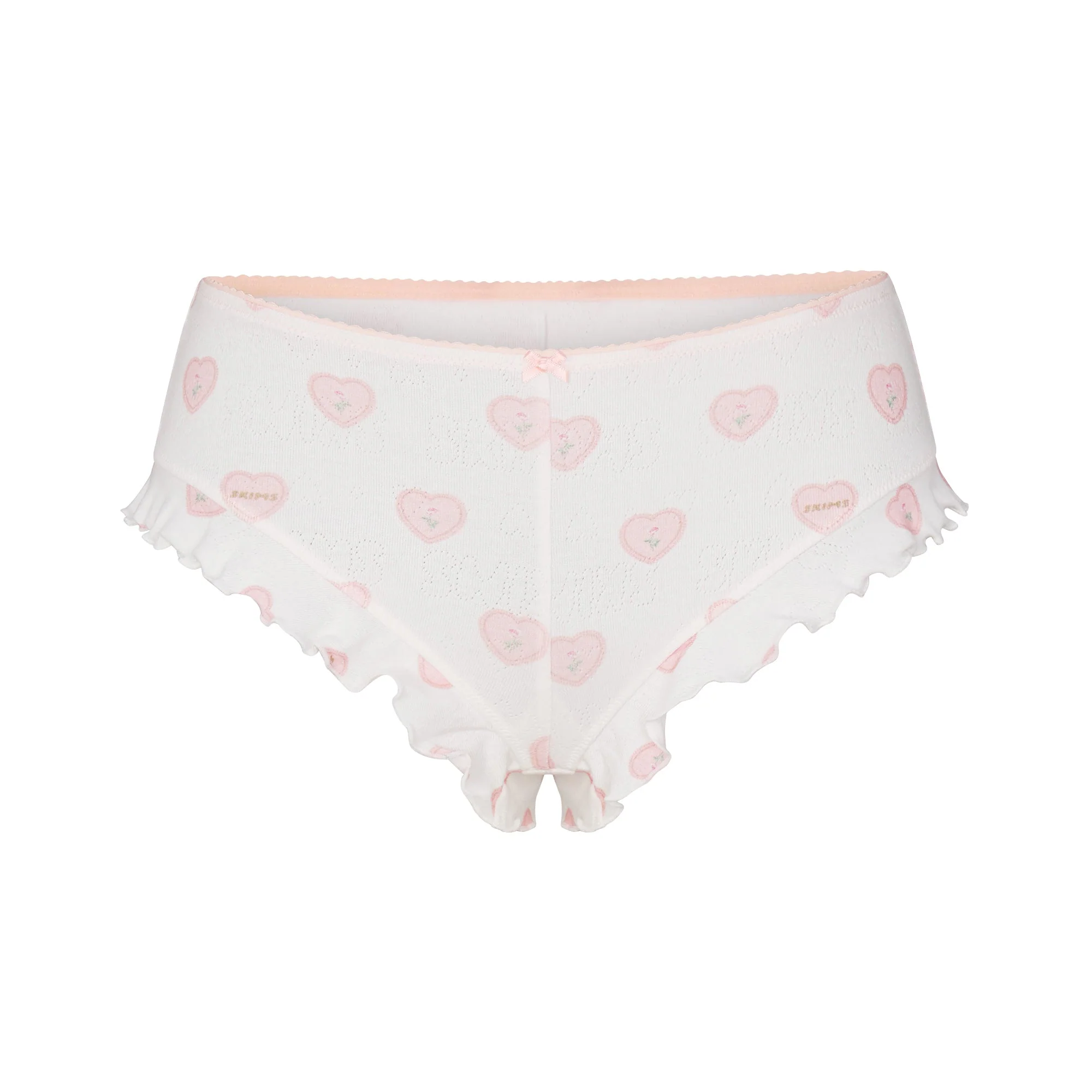 LOGO POINTELLE CAMI SLEEP SET | SNOW LACE HEARTS - Image 8