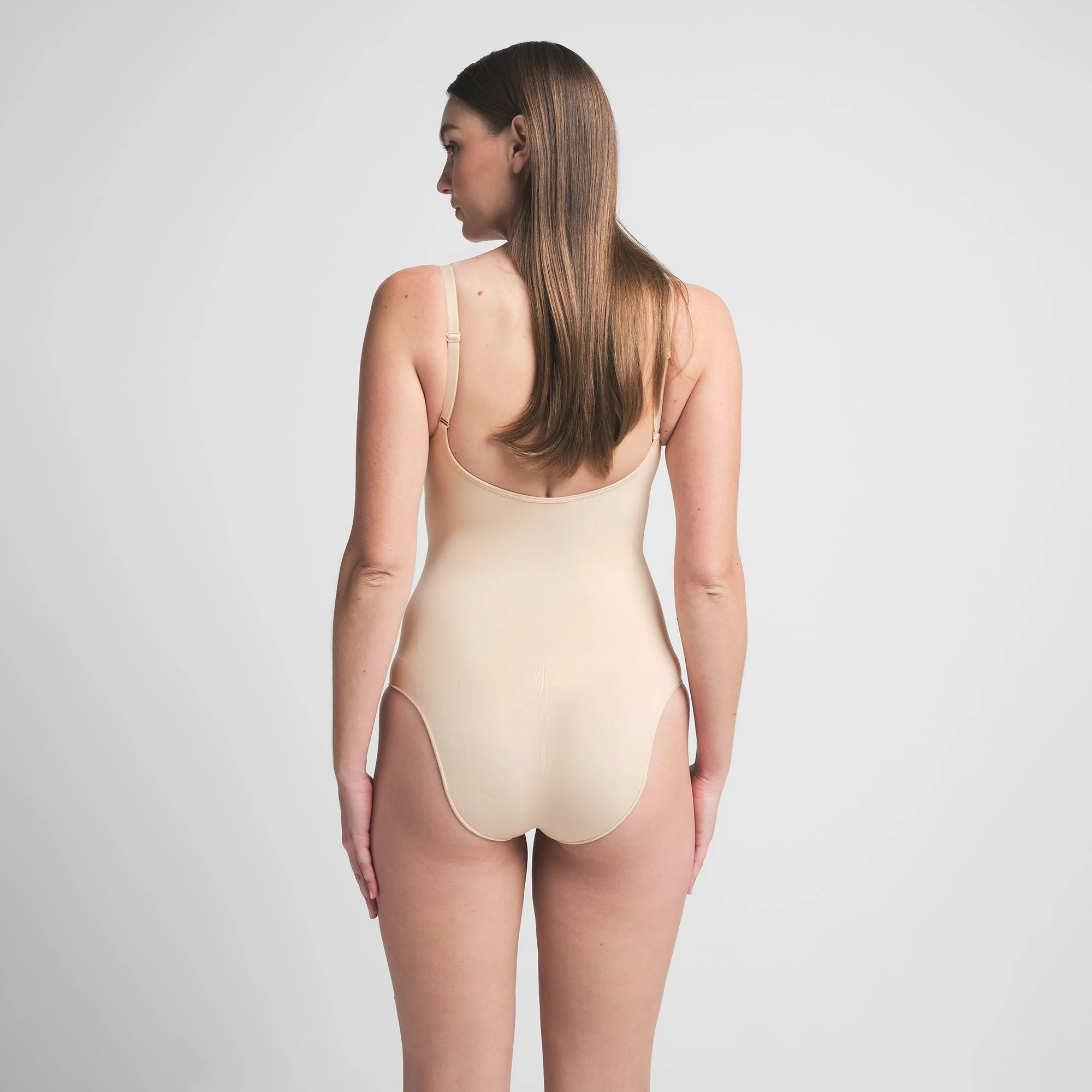 SEAMLESS SCULPT BRIEF BODYSUIT | SAND - Image 5