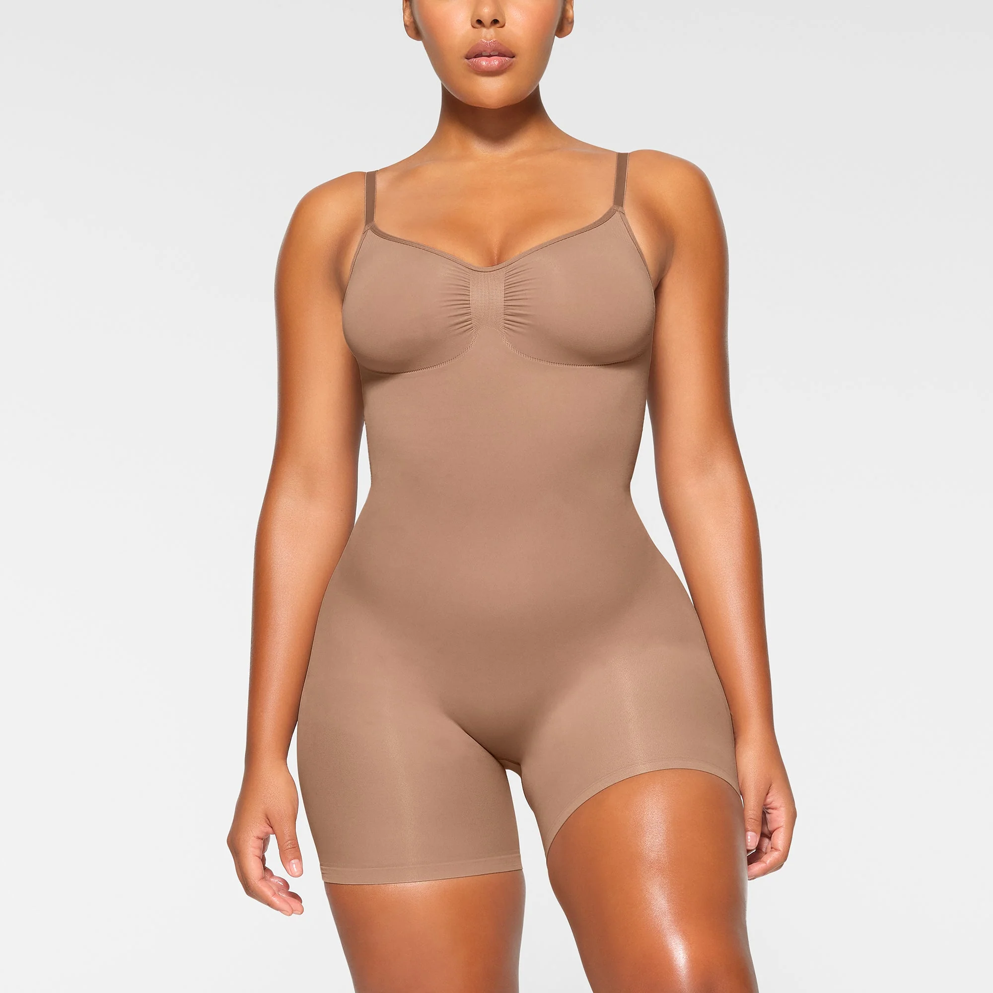 SEAMLESS SCULPT MID THIGH BODYSUIT | SIENNA - Image 3