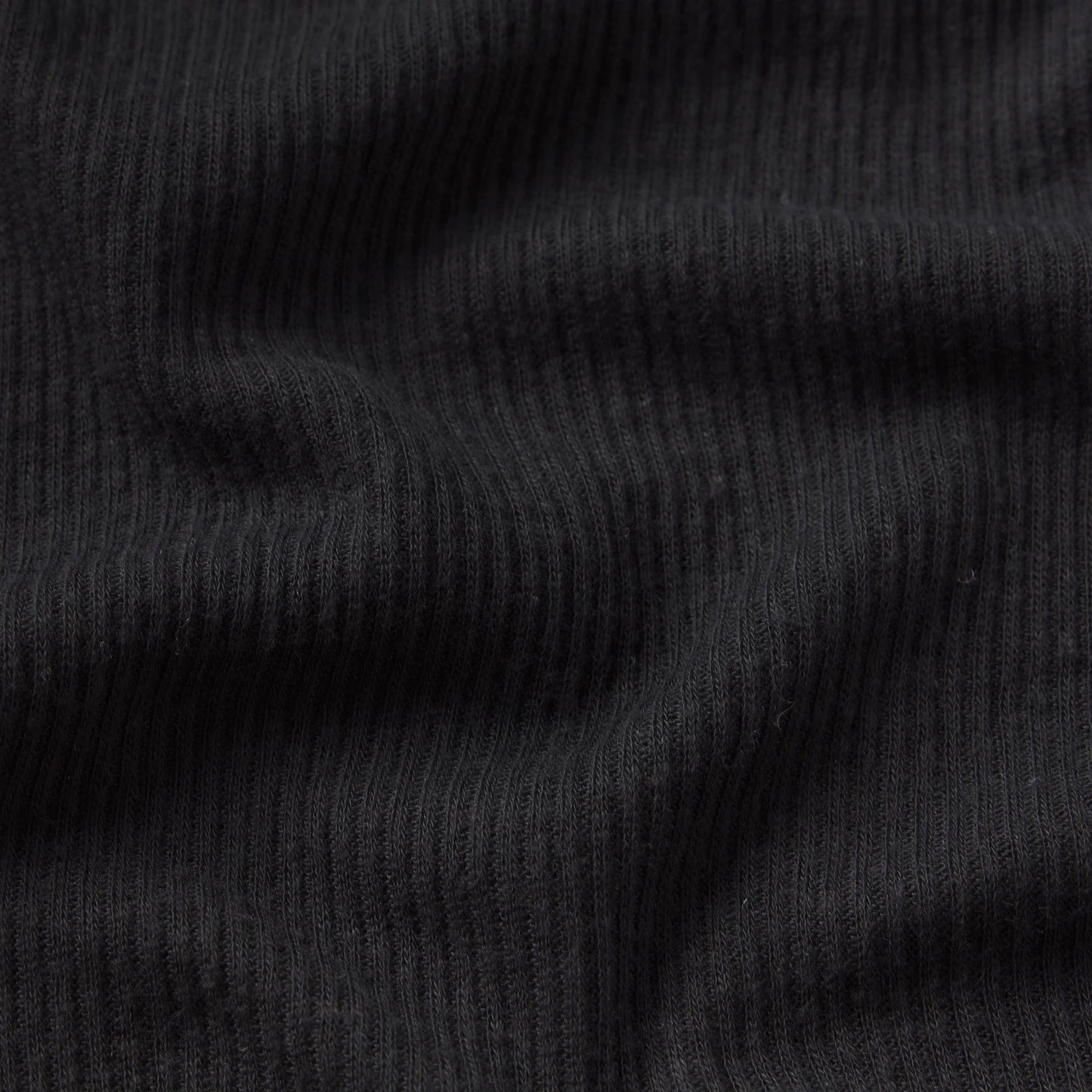 SHEER RIB LONG SLEEVE CREW NECK TOP | SOOT - Image 6