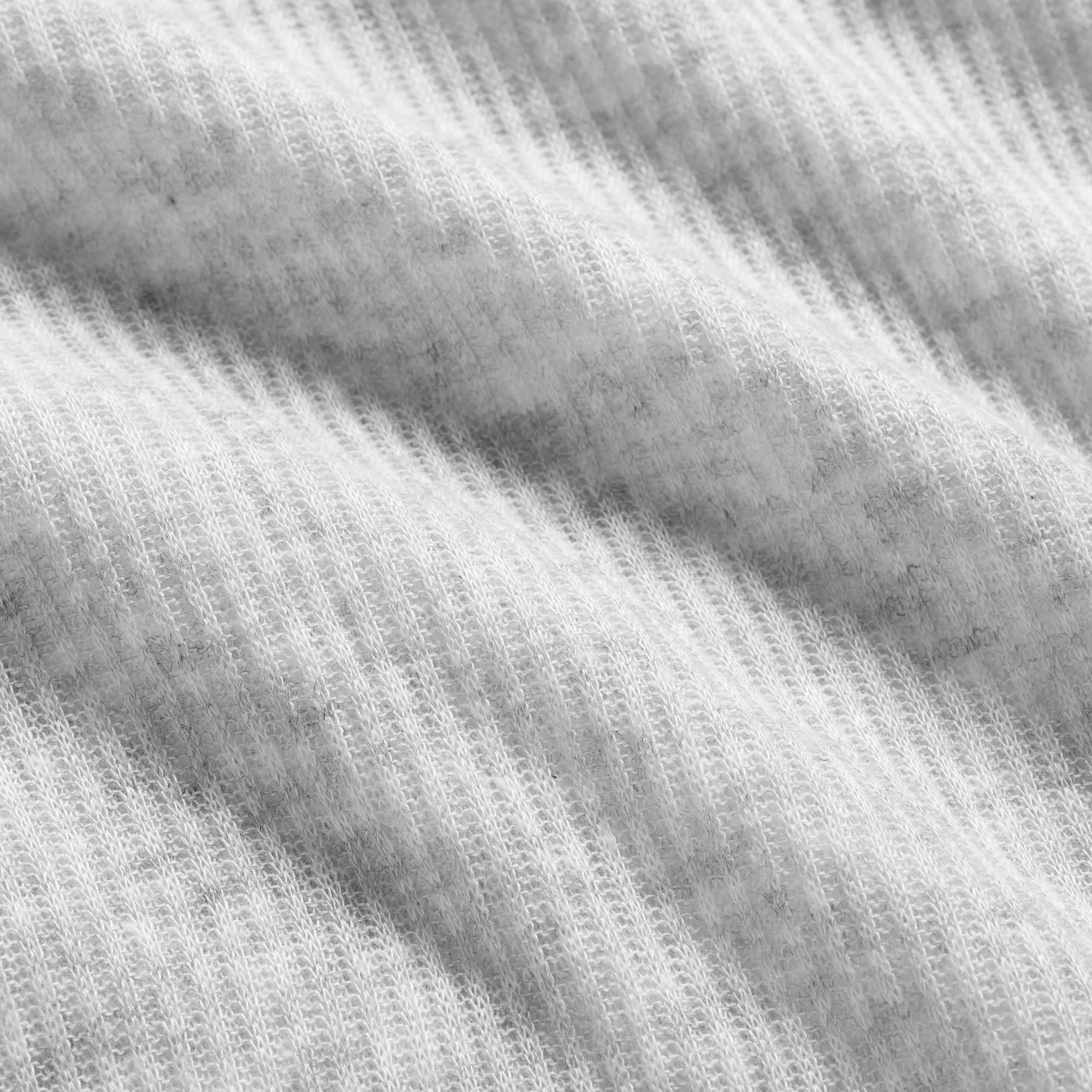 SHEER RIB TANK | LIGHT HEATHER GREY - Image 6