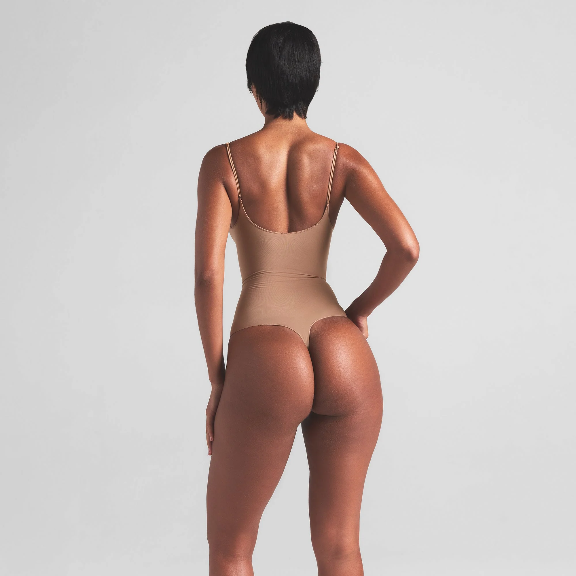 SHEER SEAMLESS THONG BODYSUIT | SIENNA - Image 7