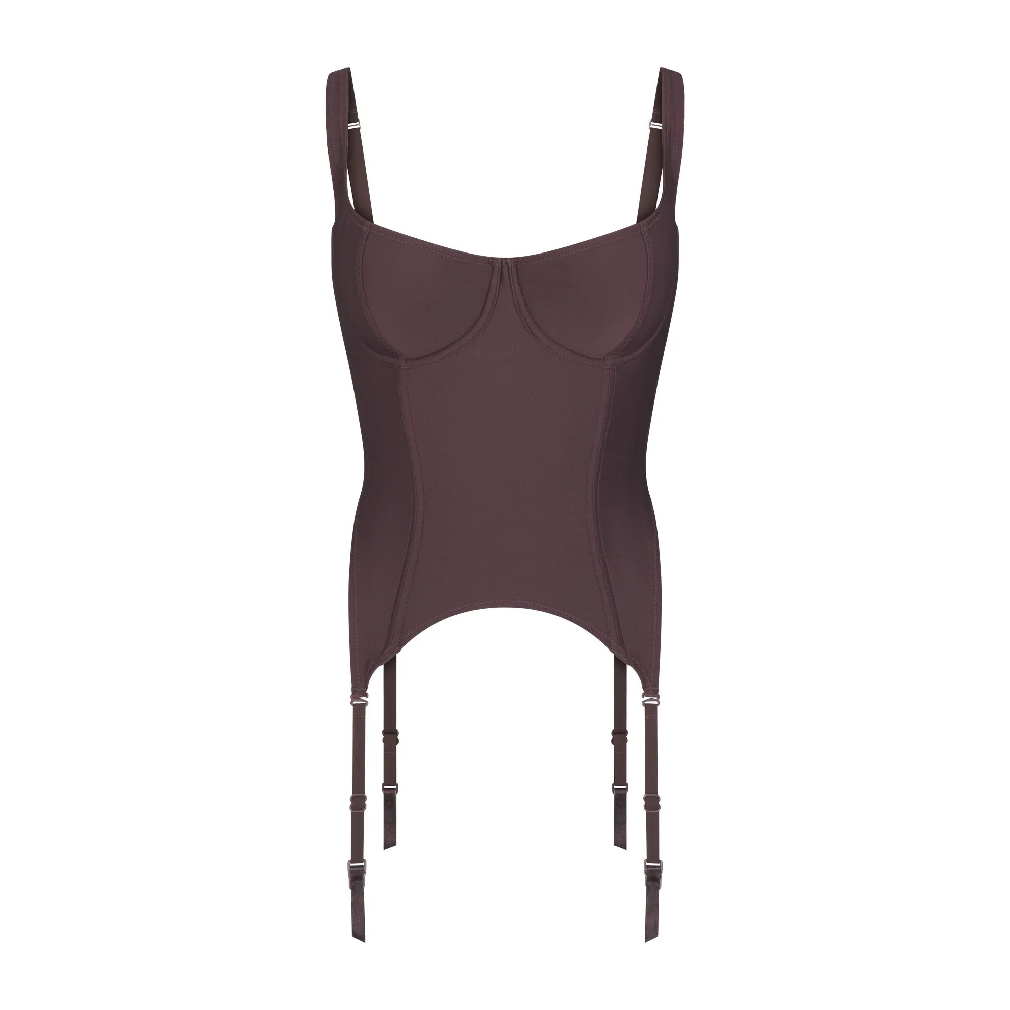 SKIMS BODY CORSET | RAISIN