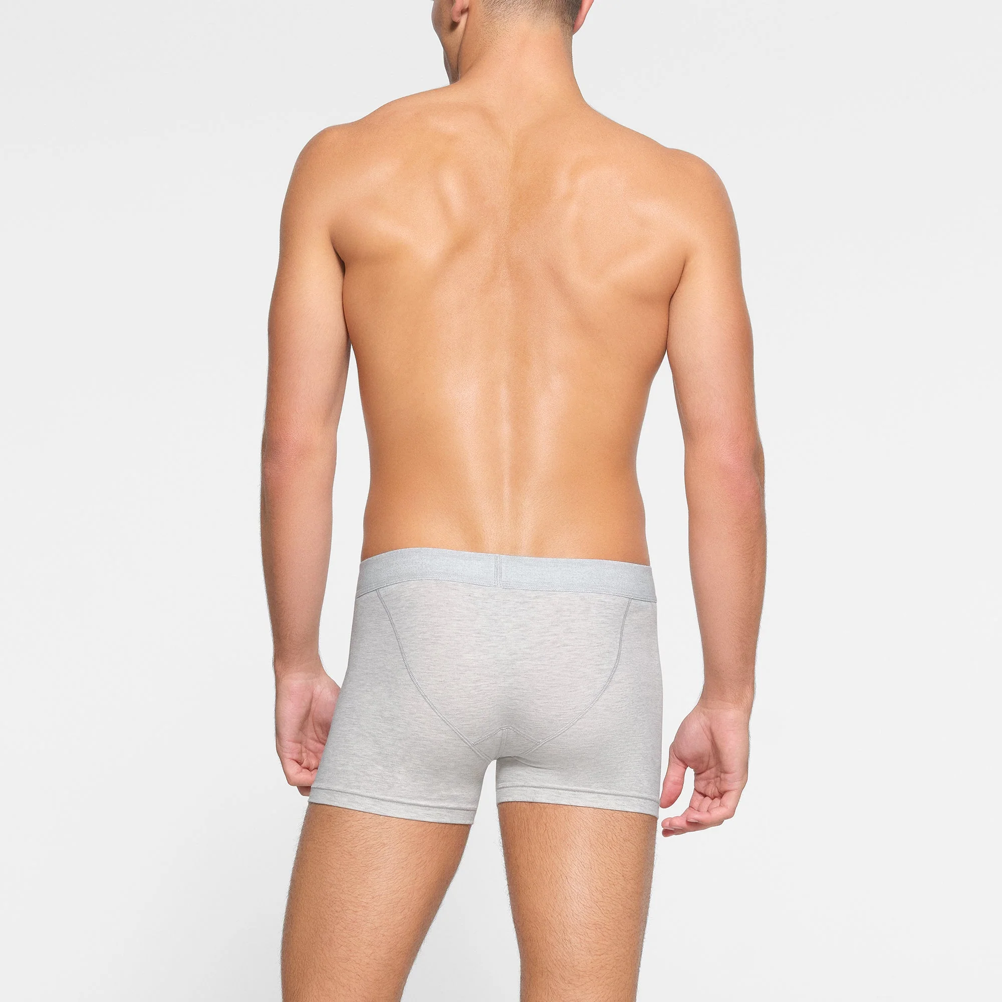 SKIMS COTTON MENS 3" BOXER BRIEF 3-PACK | HEATHER MULTI - Image 5