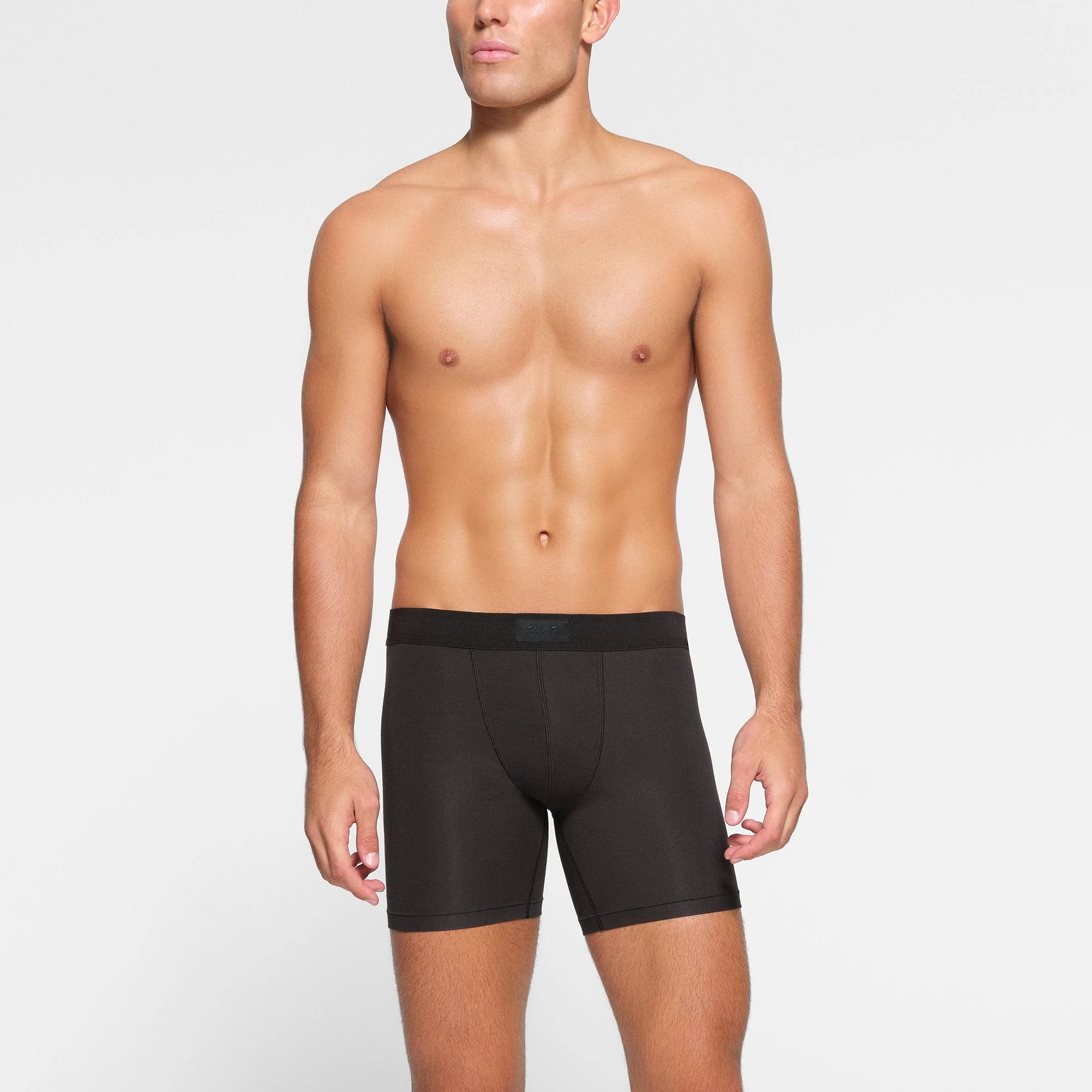SKIMS COTTON MENS 5" BOXER BRIEF 3-PACK | HEATHER MULTI - Image 6