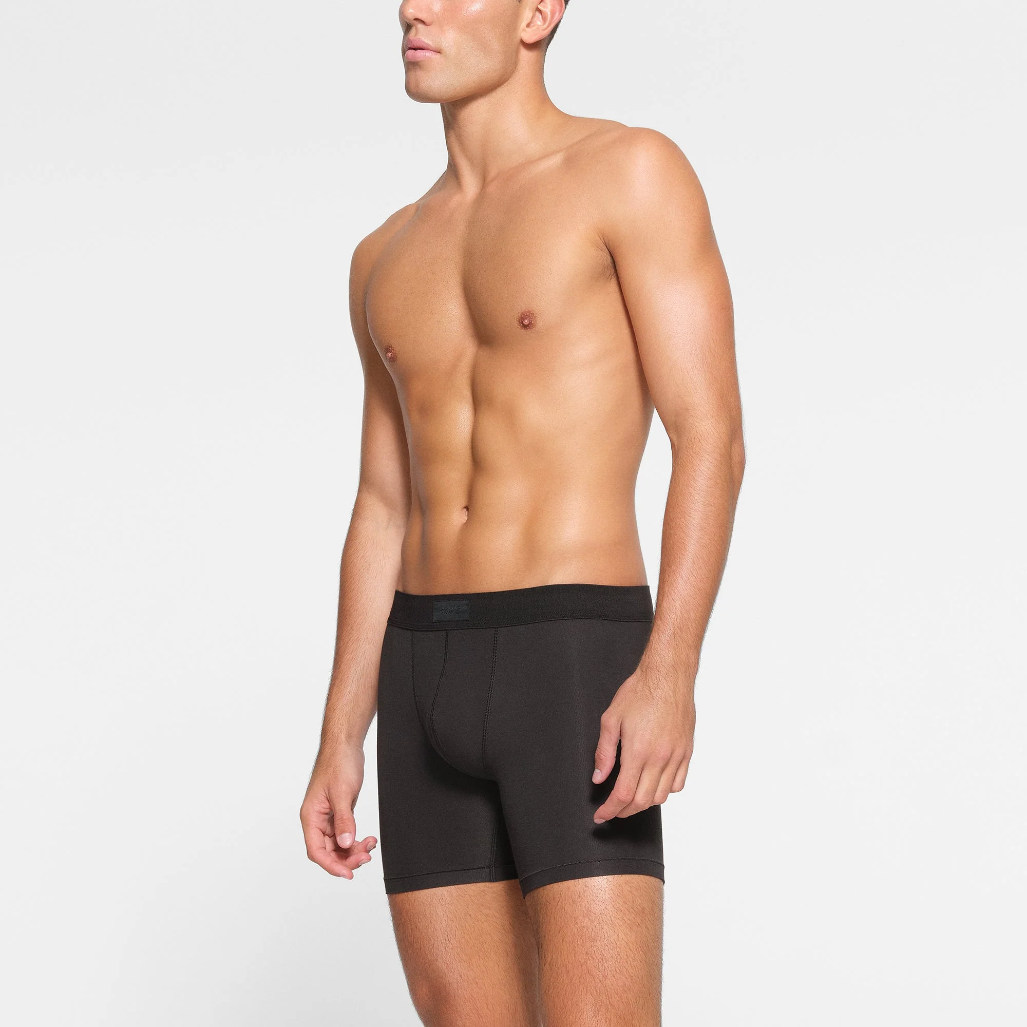 SKIMS COTTON MENS 5" BOXER BRIEF 3-PACK | ONYX - Image 3