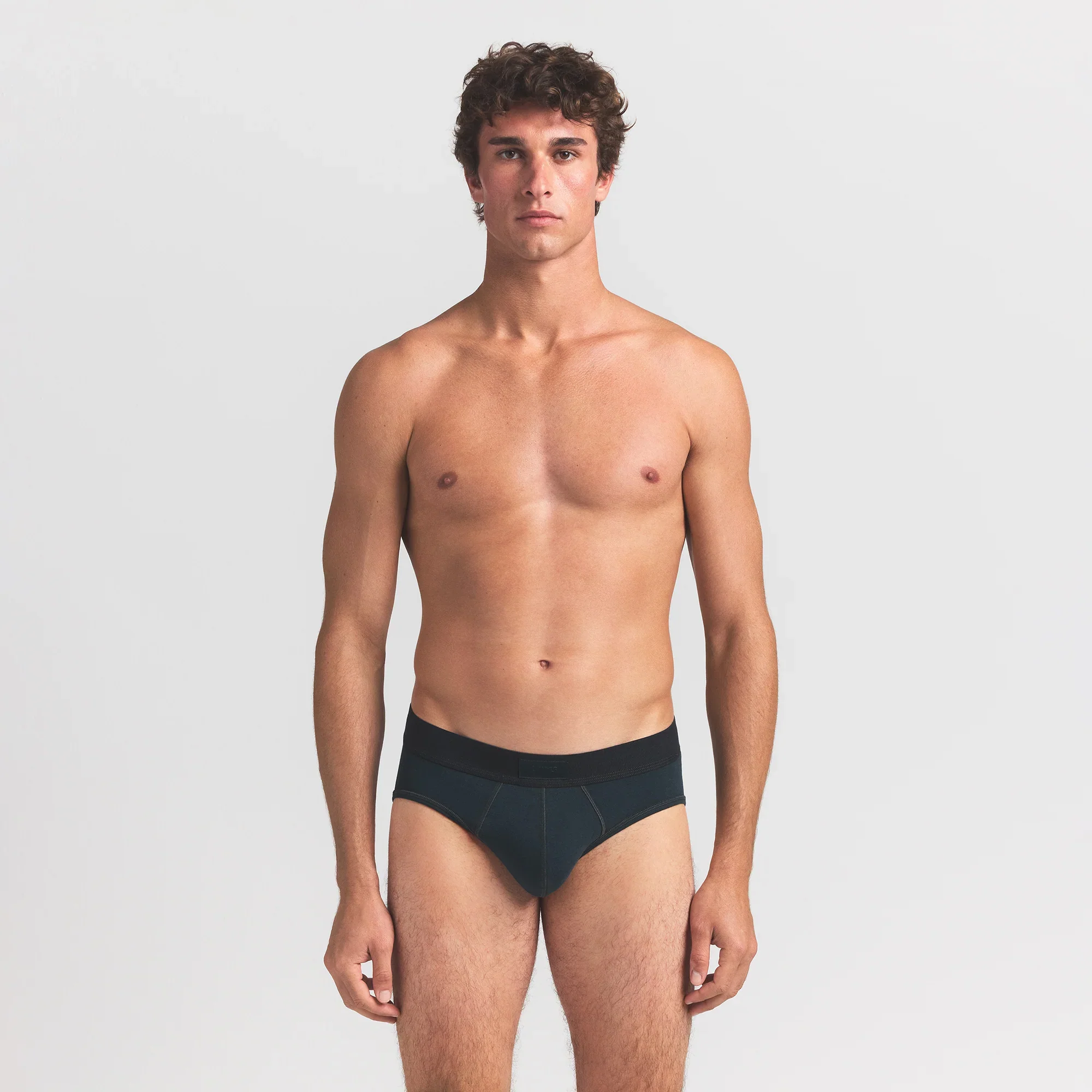SKIMS COTTON MENS BRIEF 3-PACK | VERDANT MULTI - Image 3