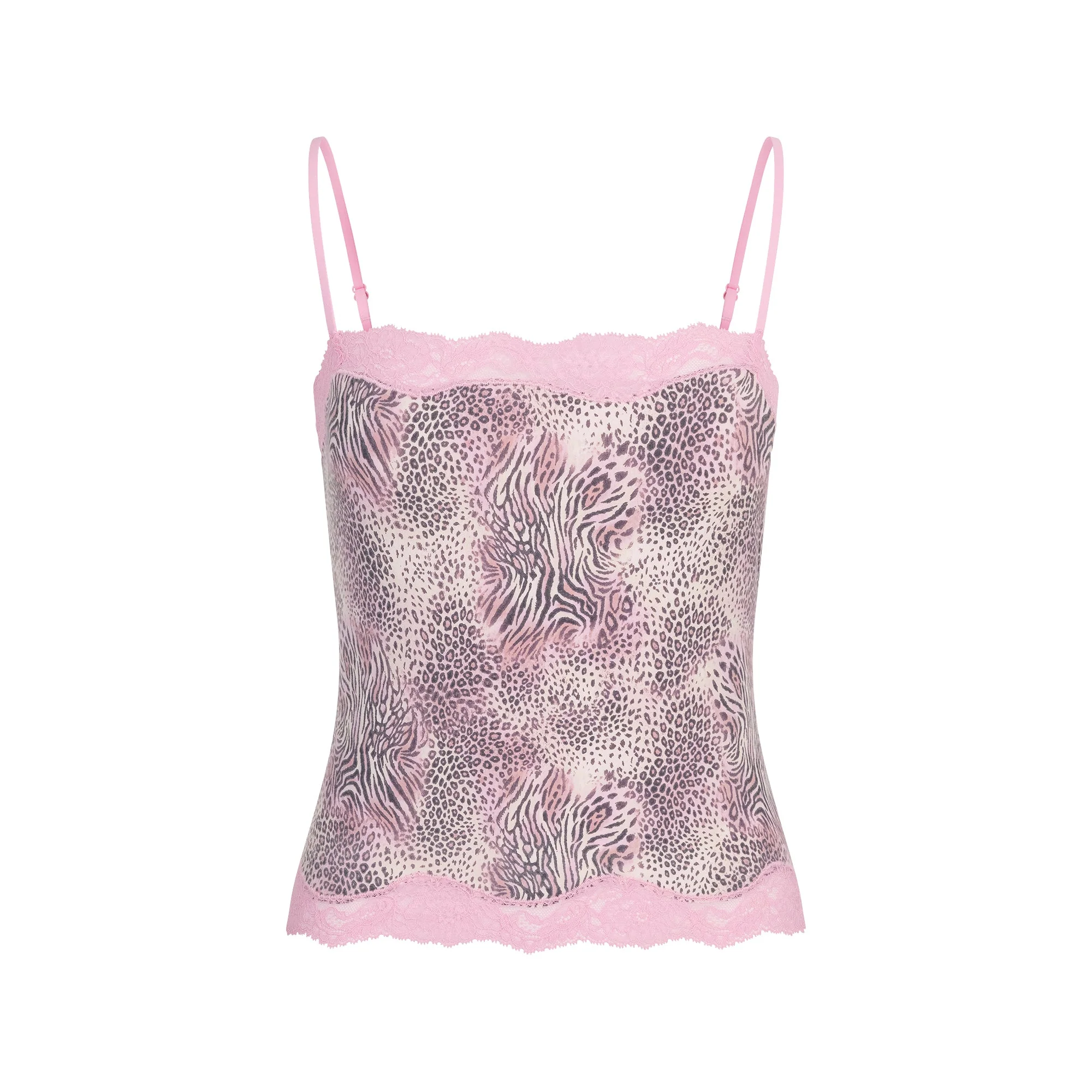SKIMS SLEEP LACE CAMI AND SHORT SET | BLOOM MINI MULTI ANIMAL - Image 6