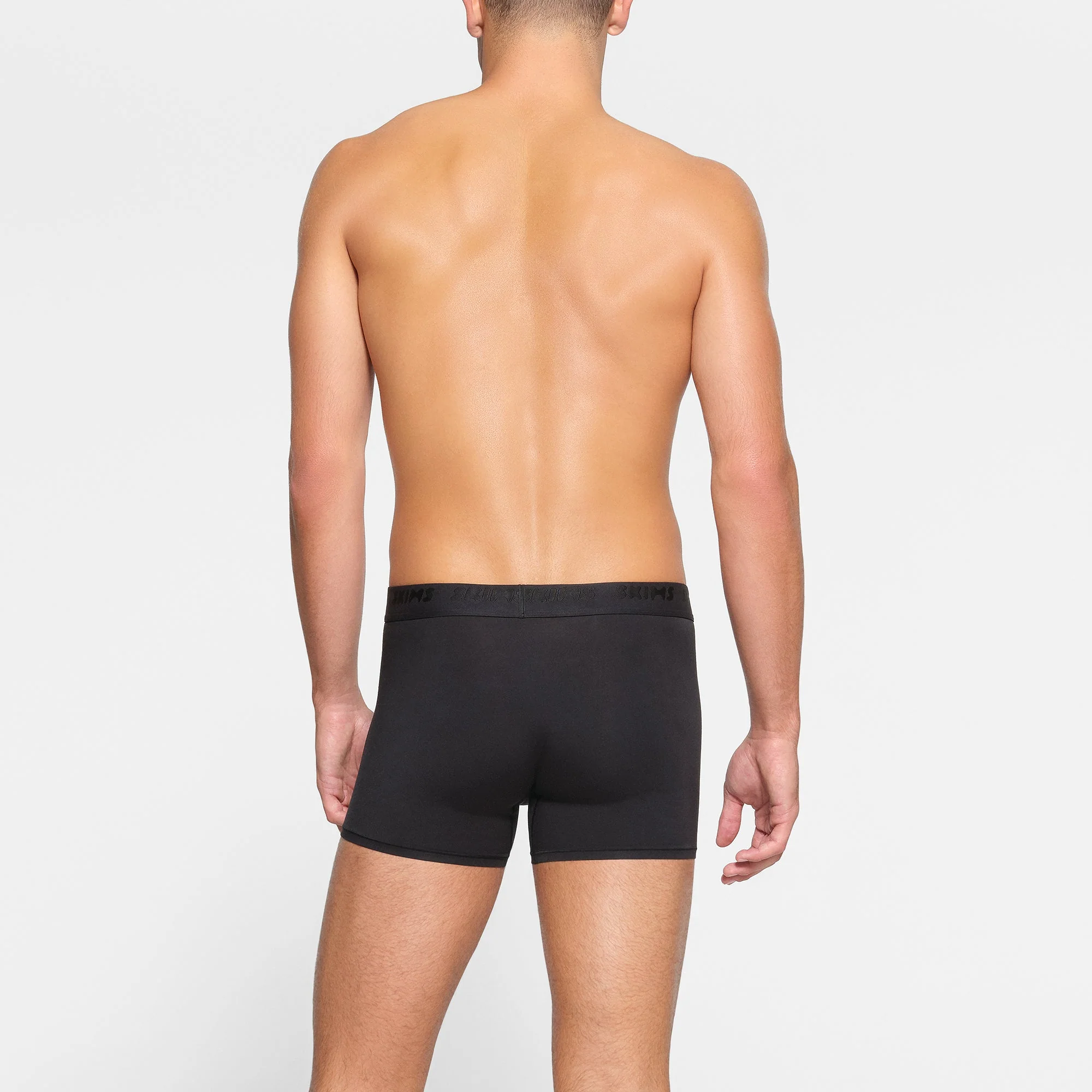 SKIMS STRETCH MENS 3" BOXER BRIEF 3-PACK | OBSIDIAN - Image 4