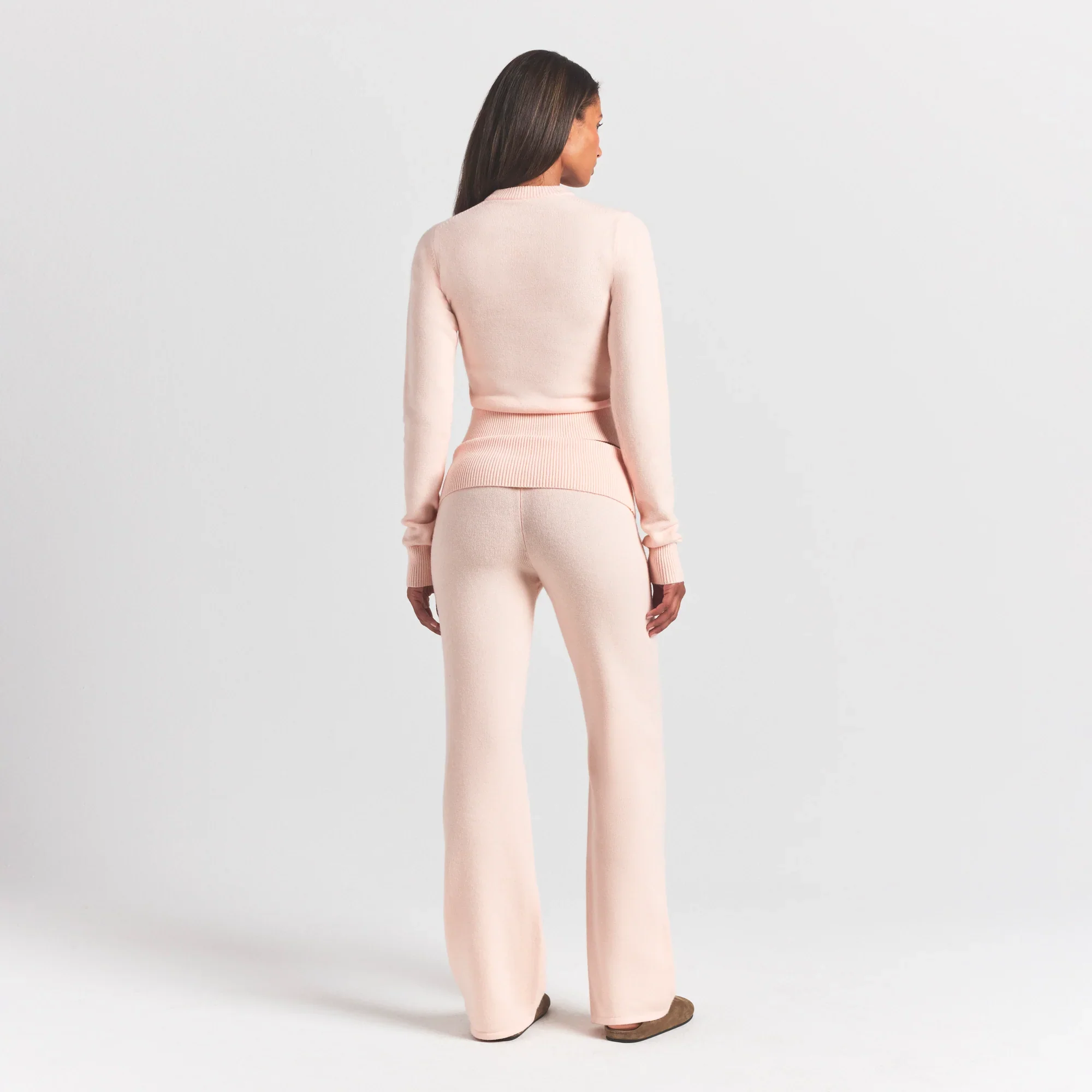 SWEATER KNITS FOLDOVER PANT | PRIMROSE - Image 4