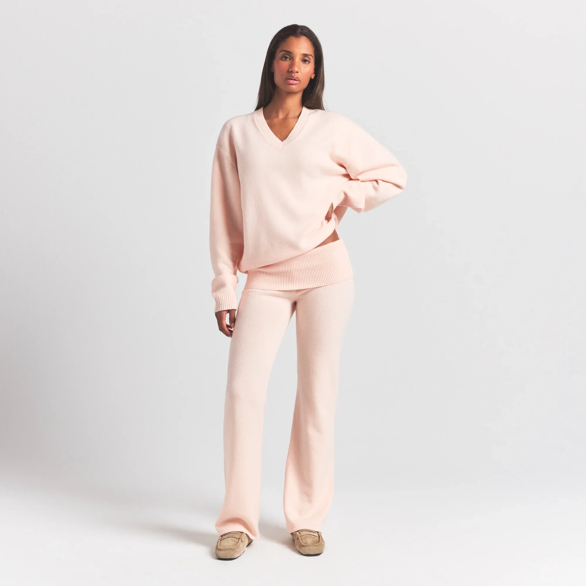 SWEATER KNITS PULLOVER V NECK | PRIMROSE - Image 5