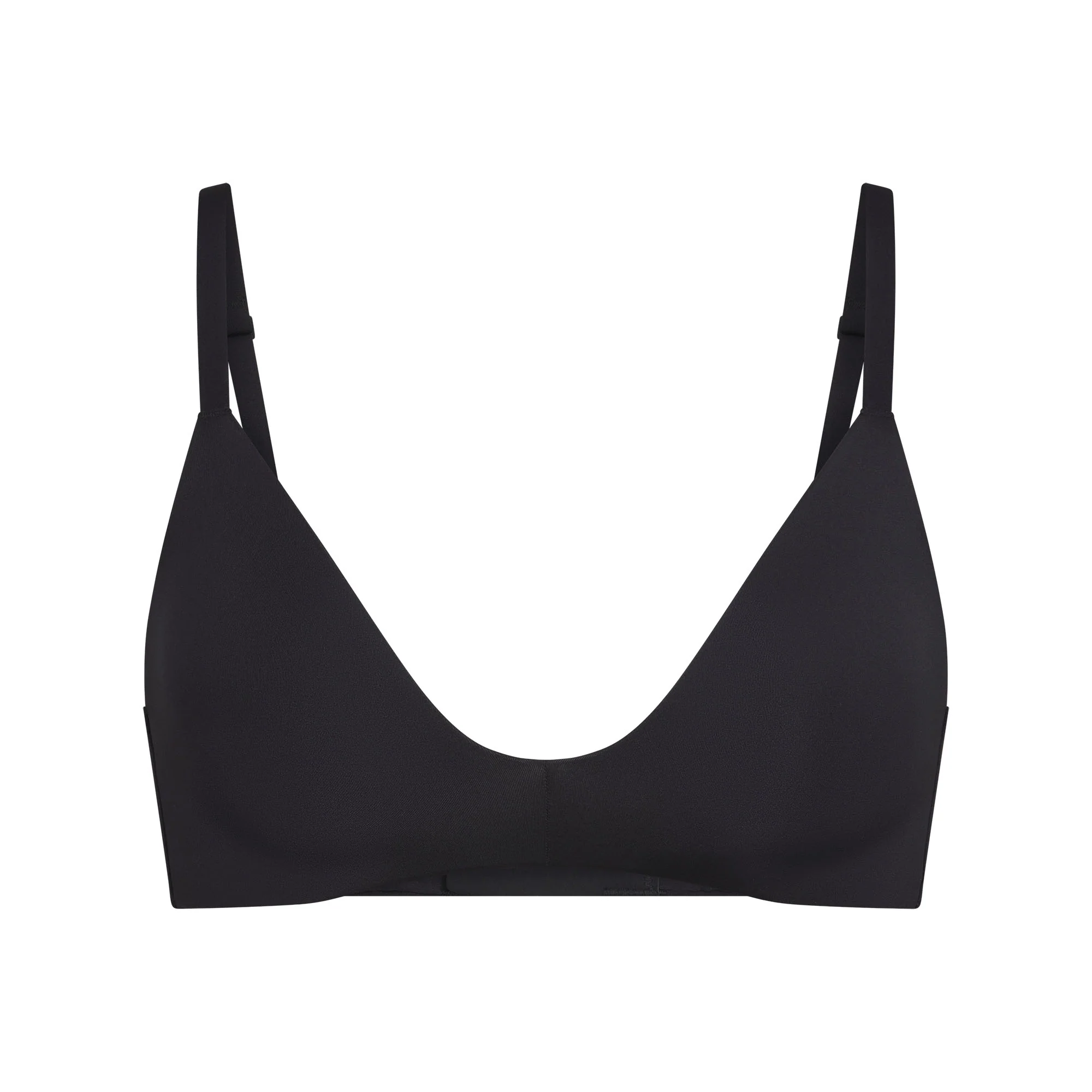 WIRELESS FORM T-SHIRT DEMI BRA | ONYX