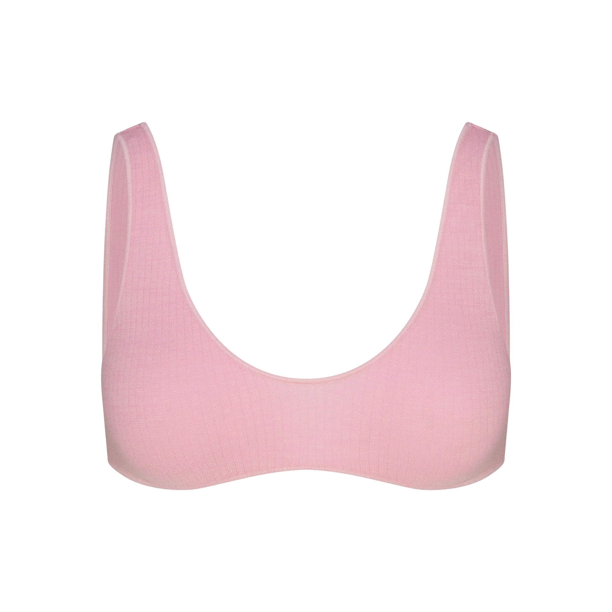 WOOL RIB BRALETTE | HALITE