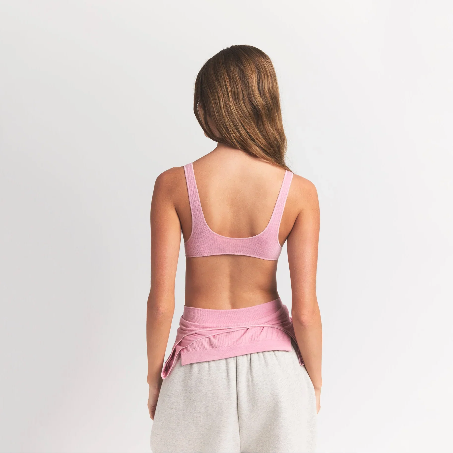 WOOL RIB BRALETTE | HALITE - Image 5